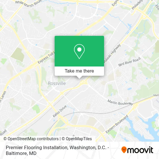 Premier Flooring Installation map