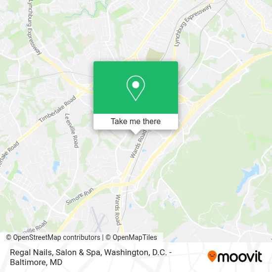 Regal Nails, Salon & Spa map
