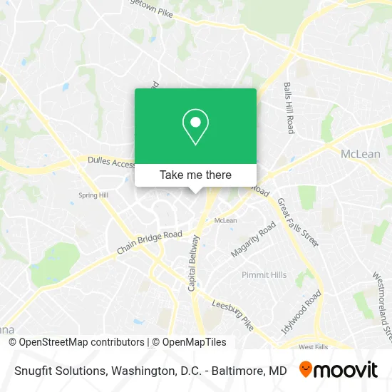 Snugfit Solutions map