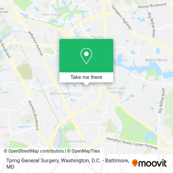 Tpmg General Surgery map