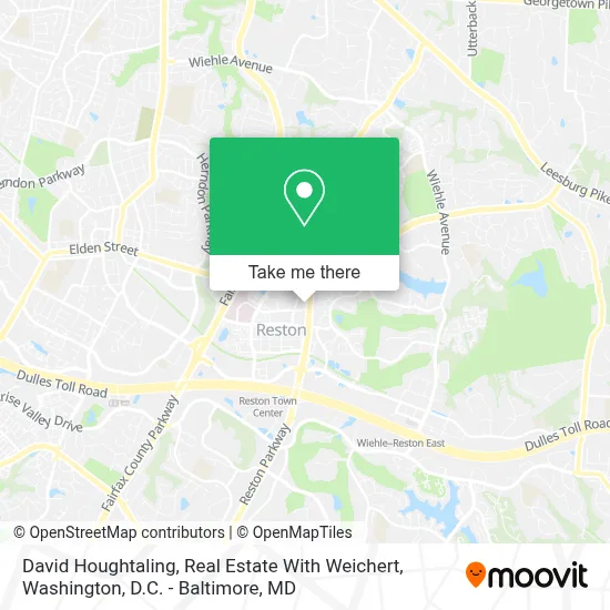 David Houghtaling, Real Estate With Weichert map