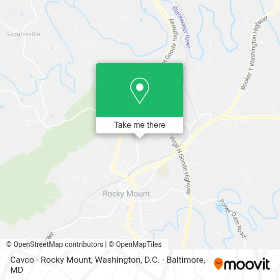 Cavco - Rocky Mount map