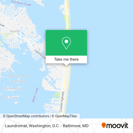 Laundromat map