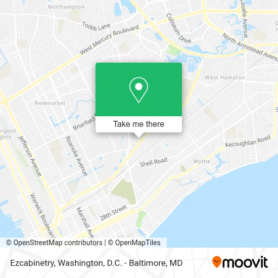 Ezcabinetry map