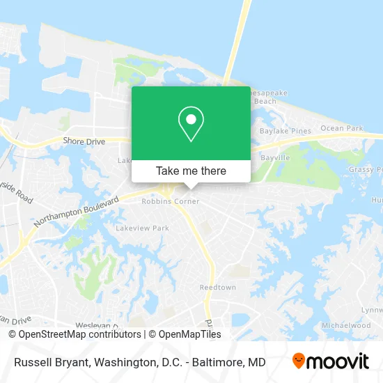 Russell Bryant map
