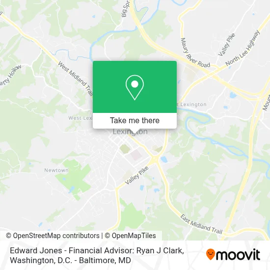 Edward Jones - Financial Advisor: Ryan J Clark map