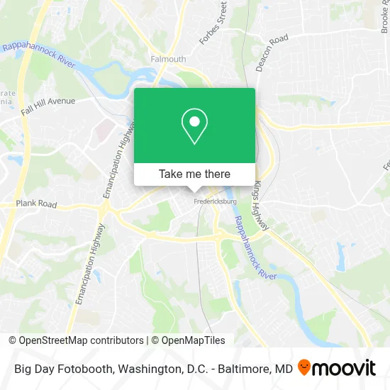 Big Day Fotobooth map