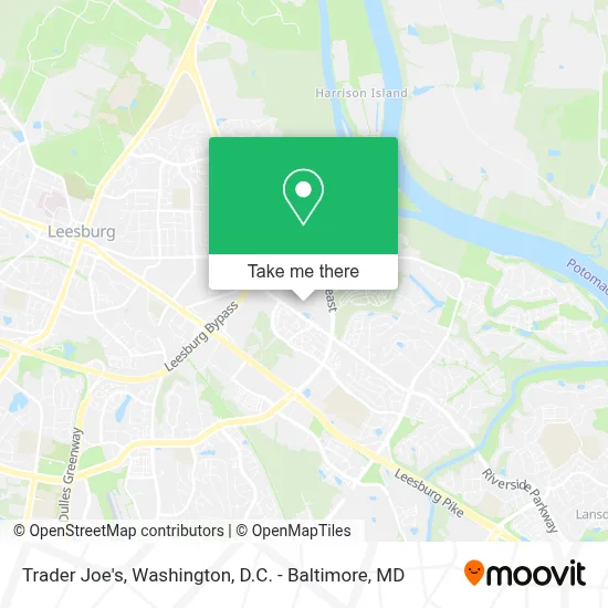 Trader Joe's map