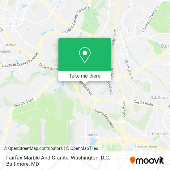 Fairfax Marble And Granite map