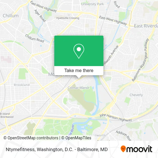 Ntymefitness map