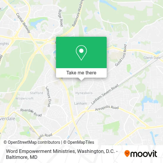 Word Empowerment Ministries map
