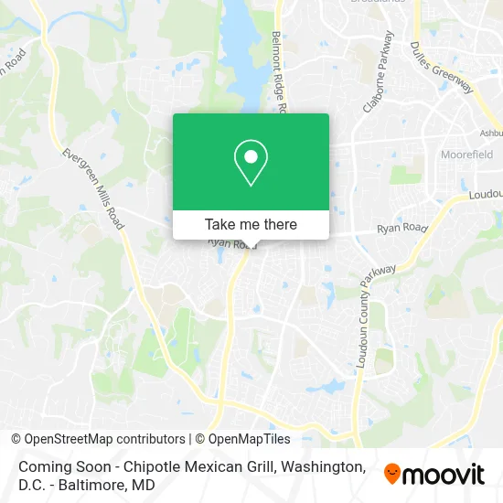 Coming Soon - Chipotle Mexican Grill map