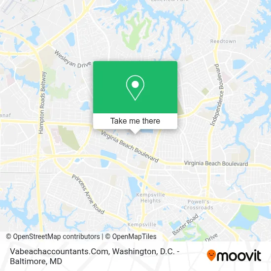 Vabeachaccountants.Com map