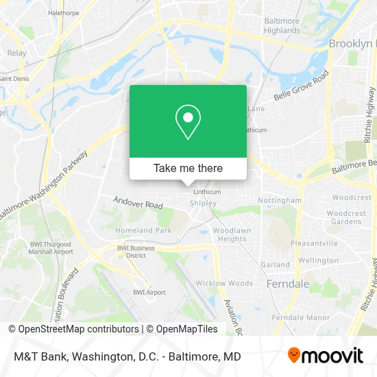 M&T Bank map