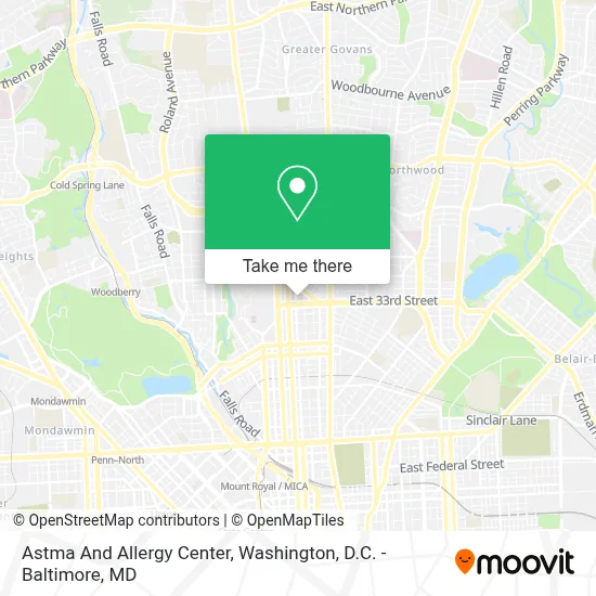 Astma And Allergy Center map