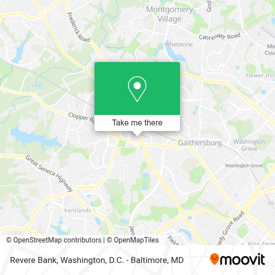 Revere Bank map