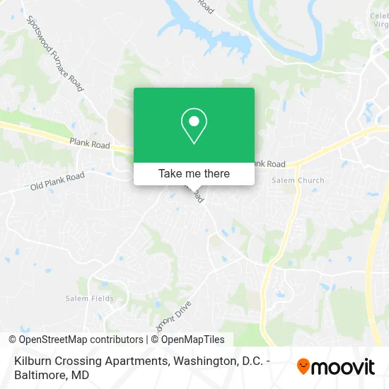 Kilburn Crossing Apartments map