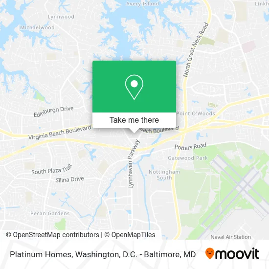 Platinum Homes map