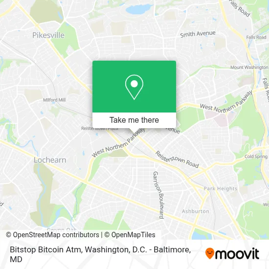 Bitstop Bitcoin Atm map