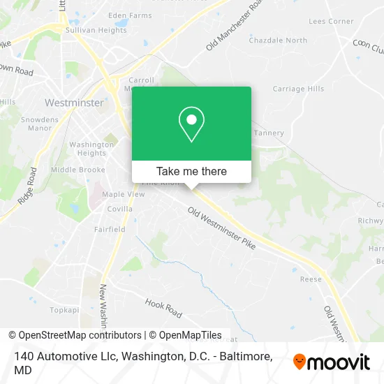 140 Automotive Llc map