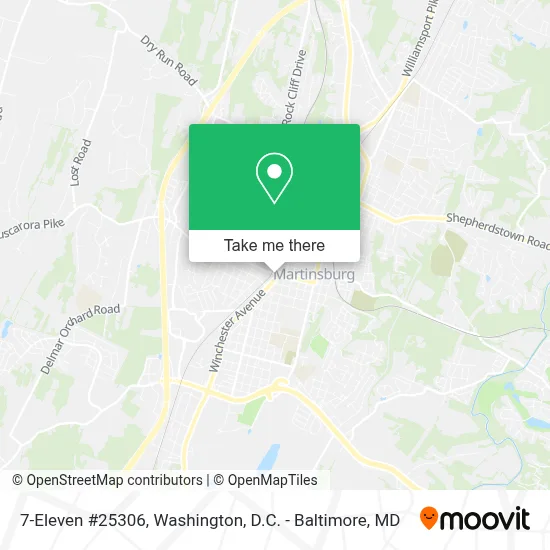 7-Eleven #25306 map