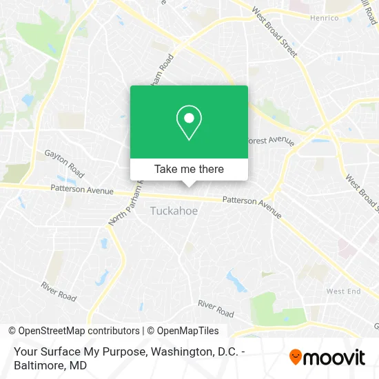 Your Surface My Purpose map