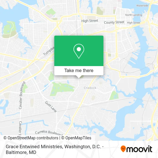 Grace Entwined Ministries map