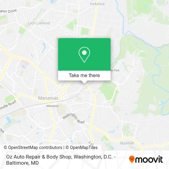 Oz Auto Repair & Body Shop map