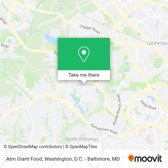Atm Giant Food map