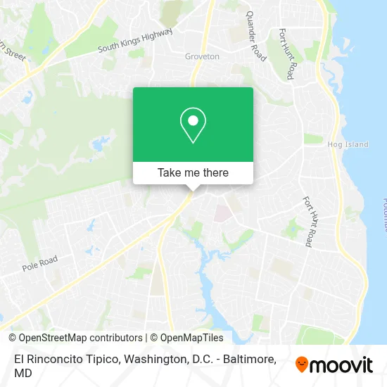 El Rinconcito Tipico map