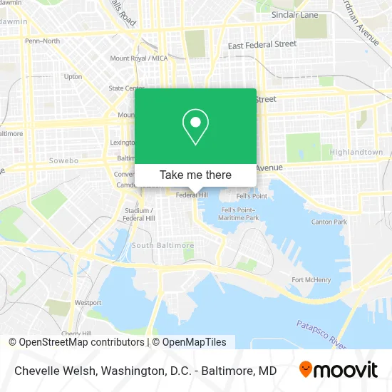 Chevelle Welsh map