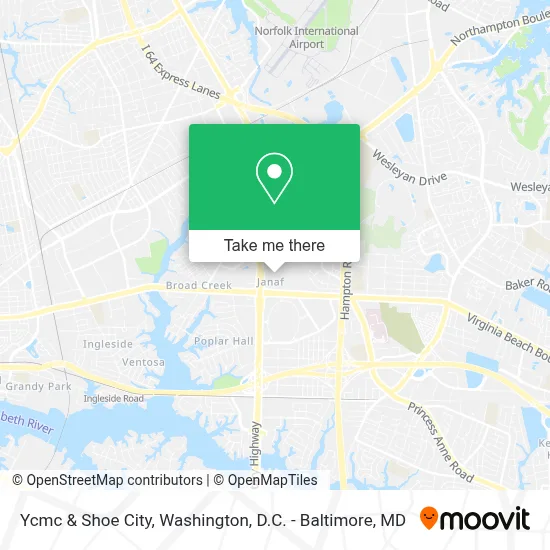 Ycmc & Shoe City map