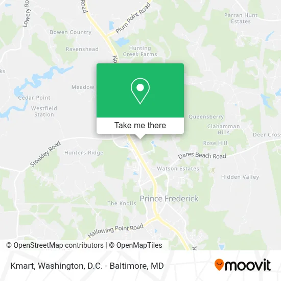 Kmart map