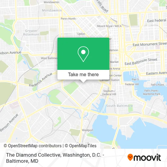 The Diamond Collective map