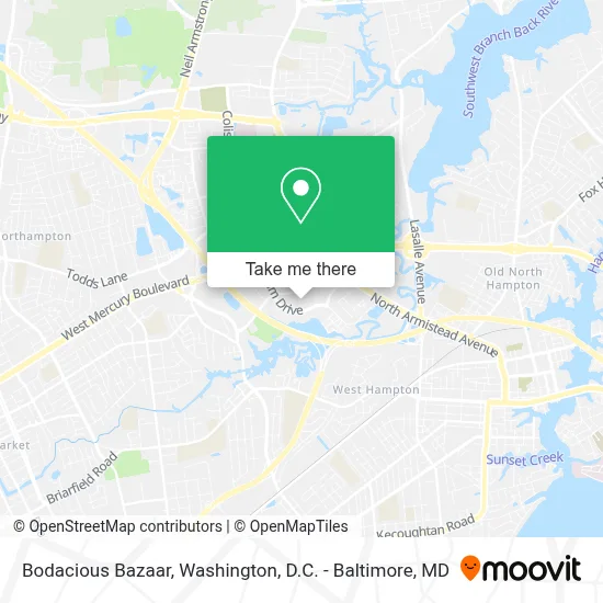 Bodacious Bazaar map