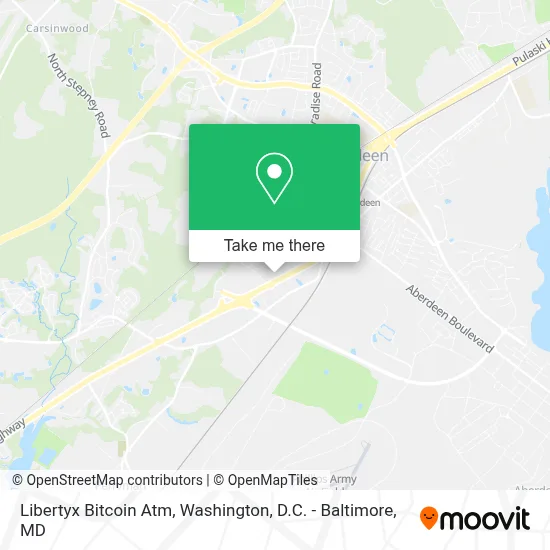 Libertyx Bitcoin Atm map