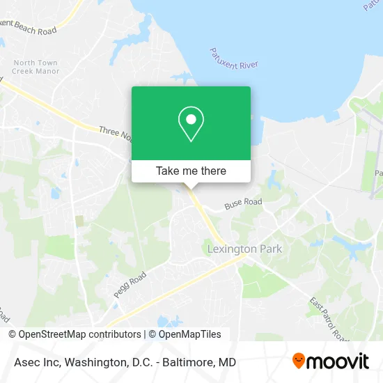 Asec Inc map