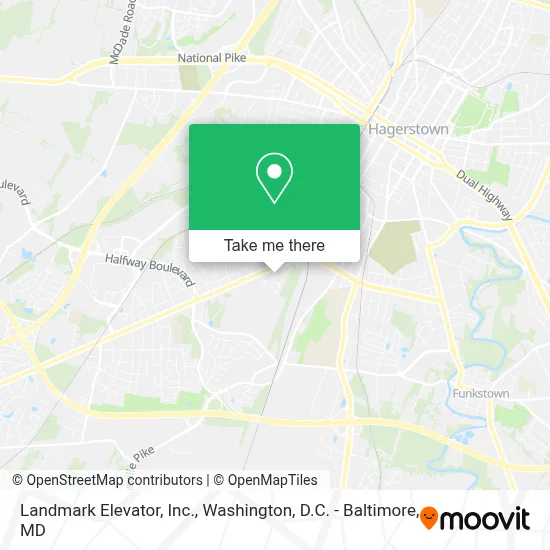 Landmark Elevator, Inc. map