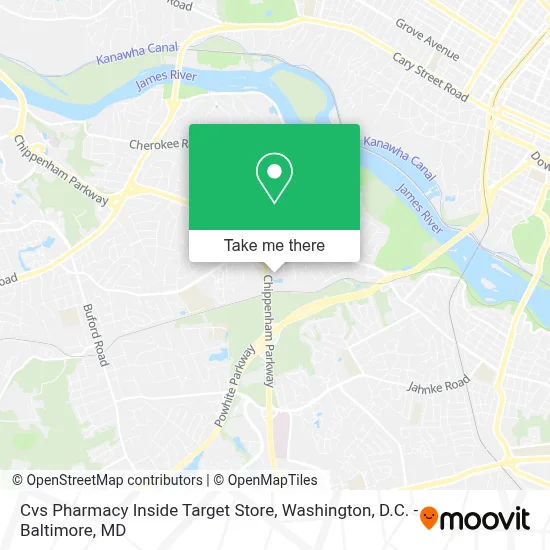 Cvs Pharmacy Inside Target Store map
