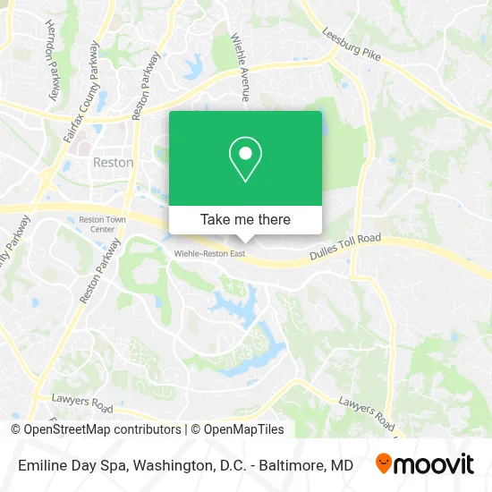 Emiline Day Spa map