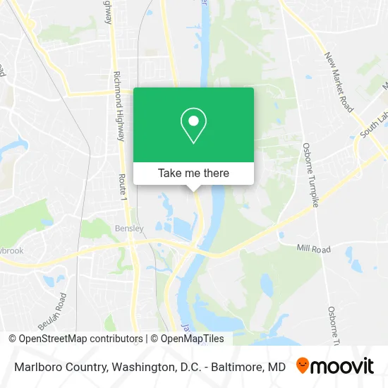 Marlboro Country map