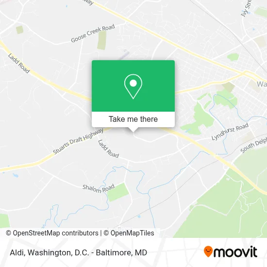 Aldi map
