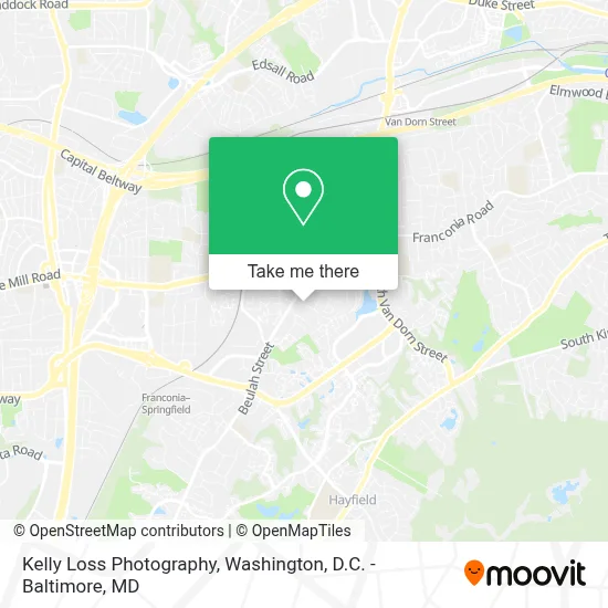 Kelly Loss Photography map