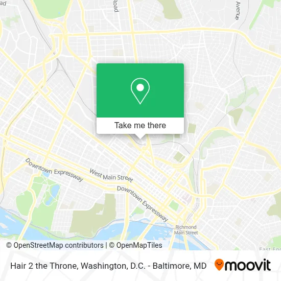 Hair 2 the Throne map