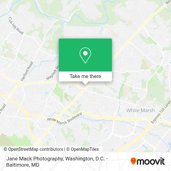 Jane Mack Photography map