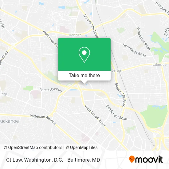 Ct Law map