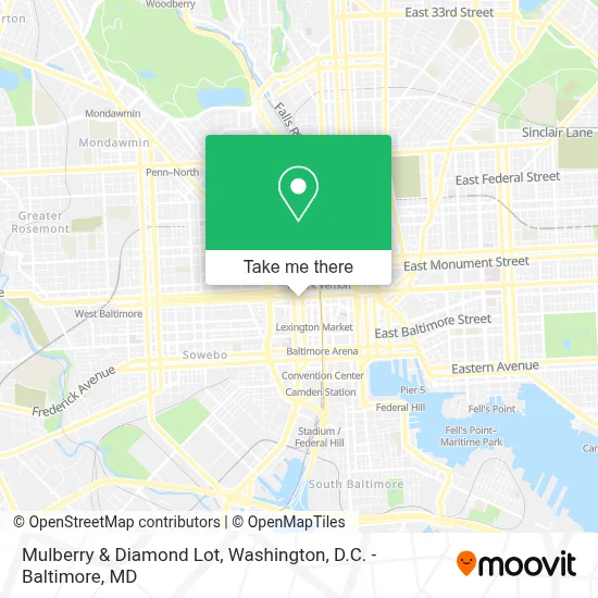 Mulberry & Diamond Lot map