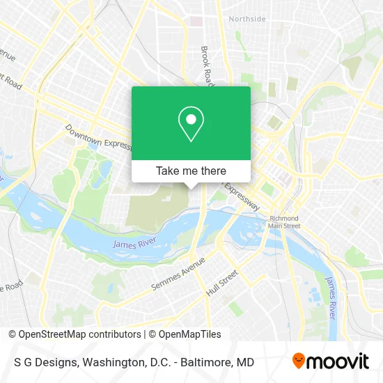 S G Designs map