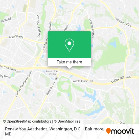 Renew You Aesthetics map