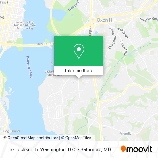 The Locksmith map